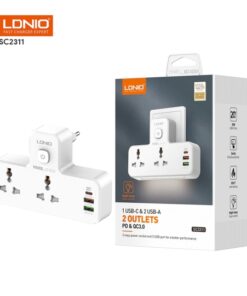 Ổ Cắm Điện Mở Rộng Sạc Nhanh 20W LDNIO SC2311