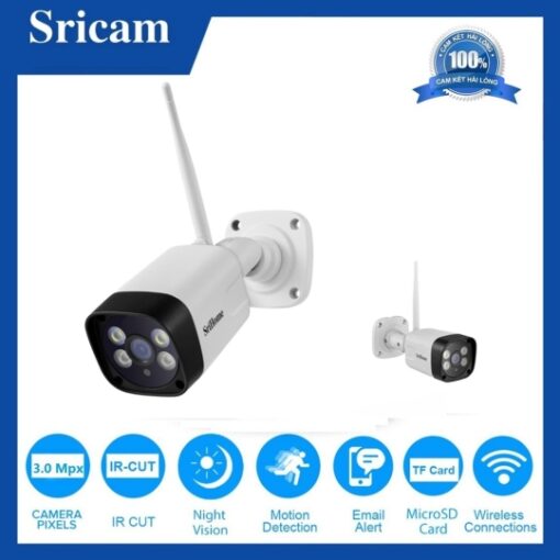 Camera Wifi Srihome Ngoài Trời SH035 3.0