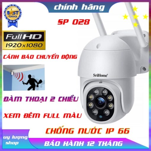 Camera Wifi Srihome SP028