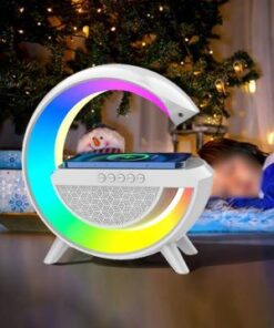 Đèn led nhiều màu của loa bluetooth sạc không dây