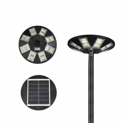 Đèn Năng Lượng Mặt Trời Đĩa Bay UFO Led 8 Khung 800W