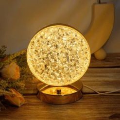 Đèn Pha Lê Trang Trí Hình Tròn