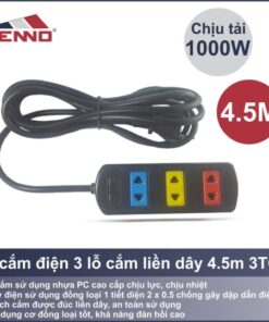 o-cam-dien-kenno-3-lo-mau-day-45m-chinh-hang