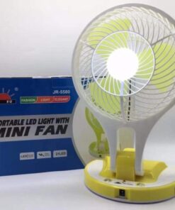 Quạt Sạc Tích Điện CYX-5580 Có Đèn